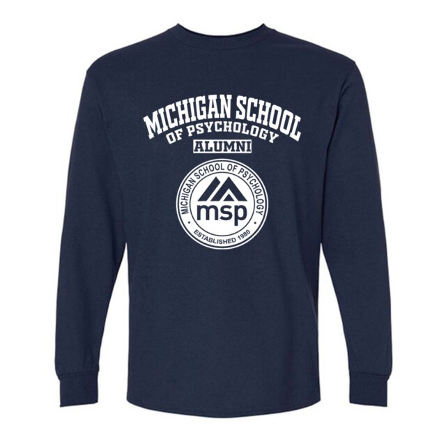 Michigan School of Psychology MI LG Alumni Long Sleeve