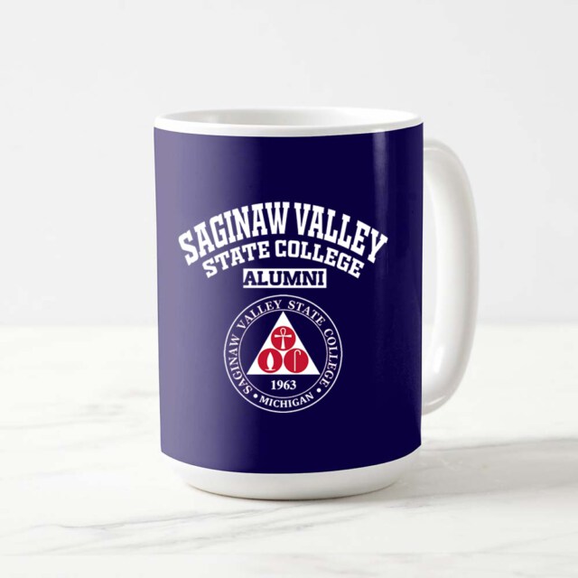 Saginaw Valley State College MI LG Alumni Mug