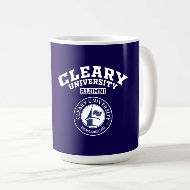 Cleary University MI LG Alumni Mug