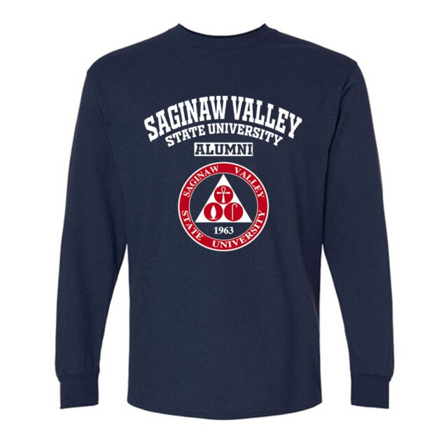 Saginaw Valley State University MI LG Alumni Long Sleeve