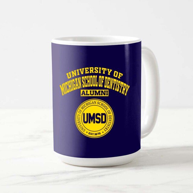 University of Michigan School of Dentistry MI LG Alumni Mug