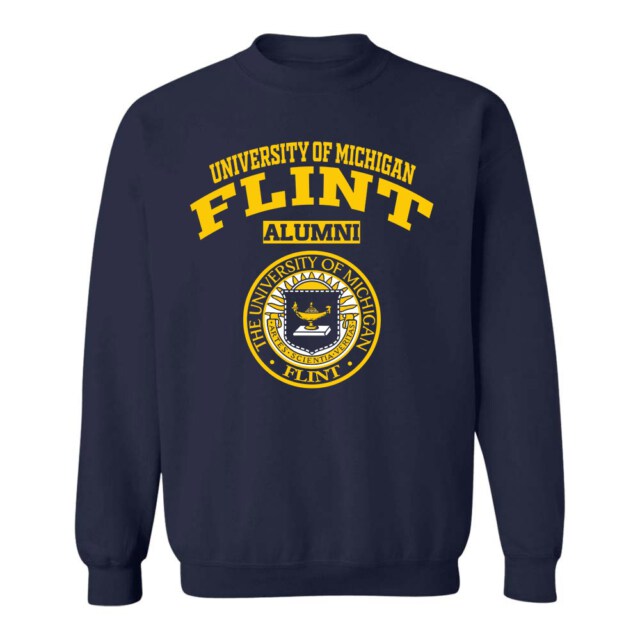 University of Michigan Flint MI LG Alumni Sweatshirt