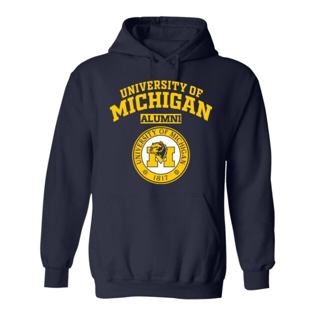 University of Michigan Wolverines MI LG Alumni Hoodie