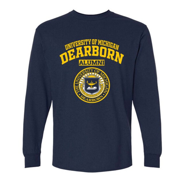 University of Michigan Dearborn MI LG Alumni Long Sleeve