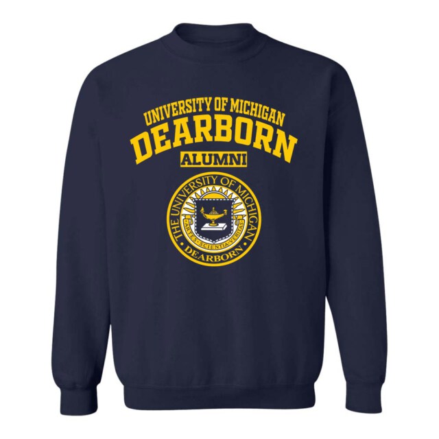 University of Michigan Dearborn MI LG Alumni Sweatshirt