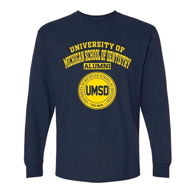University of Michigan School of Dentistry MI LG Alumni Long Sleeve