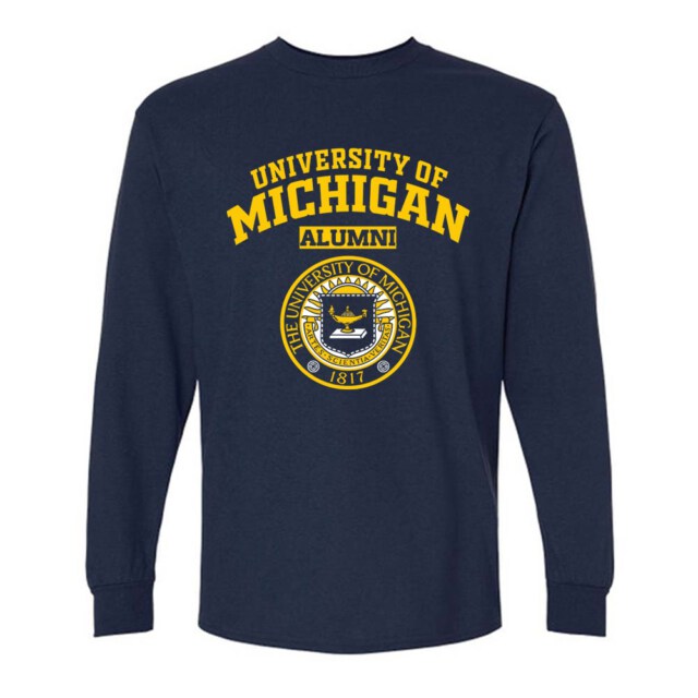 University of Michigan MI LG Alumni Long Sleeve