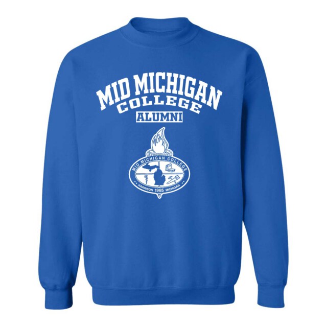 Mid Michigan College MI LG Alumni Sweatshirt