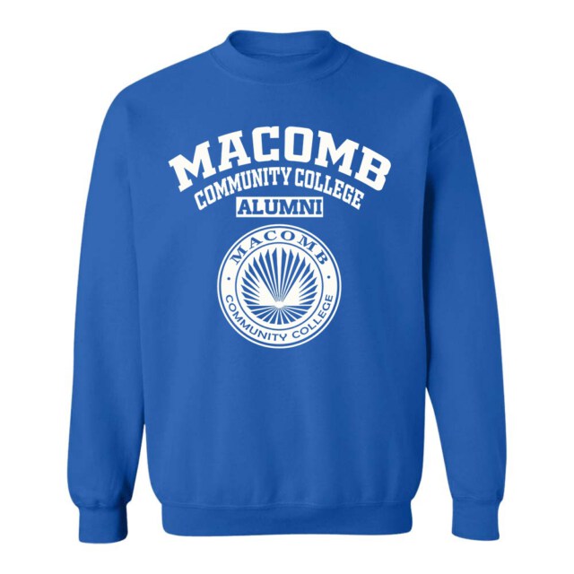 Macomb Community College MI LG Alumni Sweatshirt
