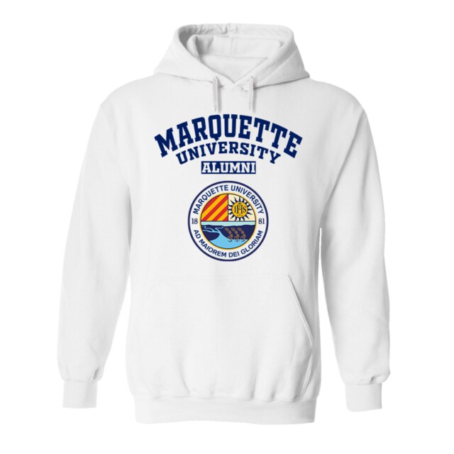 Marquette University Light WI LG Alumni Hoodie