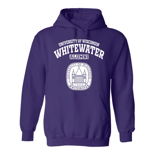 University of Wisconsin Whitewater Dark WI LG Alumni Hoodie