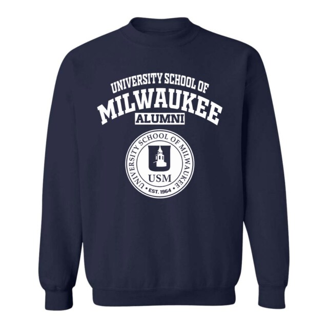 University School of Milwaukee WI LG Alumni Sweatshirt