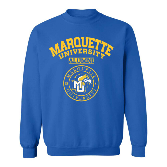 Marquette University Golden Eagles WI LG Alumni Sweatshirt