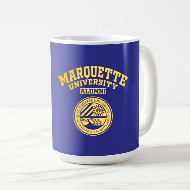 Marquette University Dark WI LG Alumni Mug