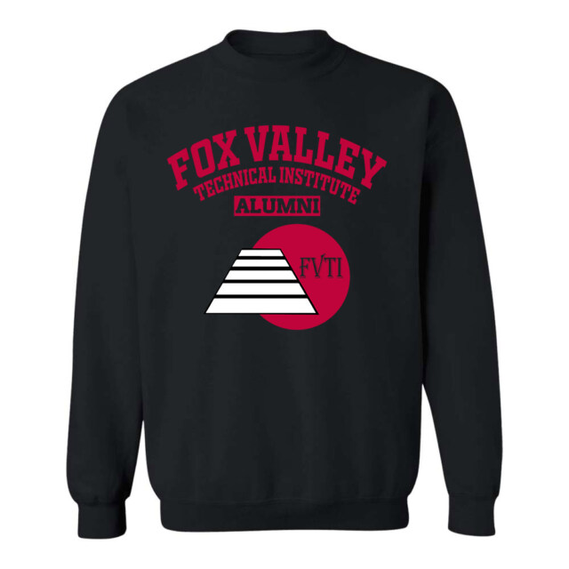 Fox Valley Technical Institute Dark WI LG Alumni Sweatshirt