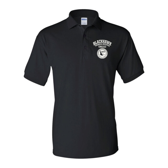 Blackhawk Technical Institute Dark WI LG Alumni Polo