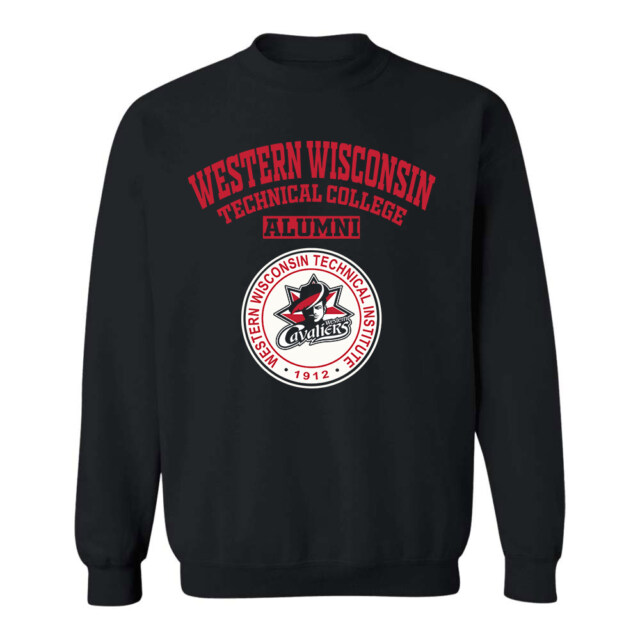 Western Wisconsin Technical College Dark WI LG Alumni Sweatshirt