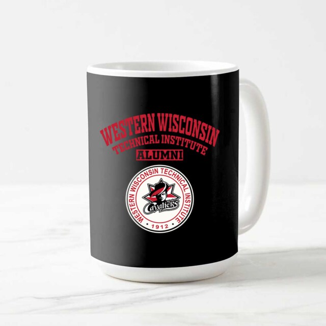 Western Wisconsin Technical Institute Dark WI LG Alumni Mug