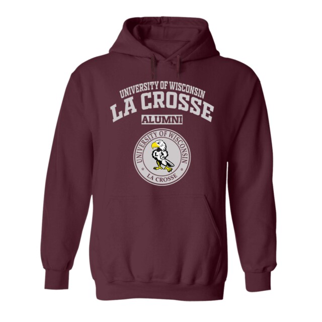 University of Wisconsin La�Crosse Eagles WI LG Alumni Hoodie