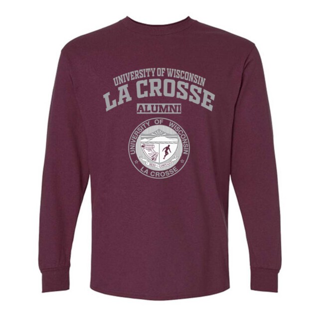 University of Wisconsin La Crosse Dark WI LG Alumni Long Sleeve