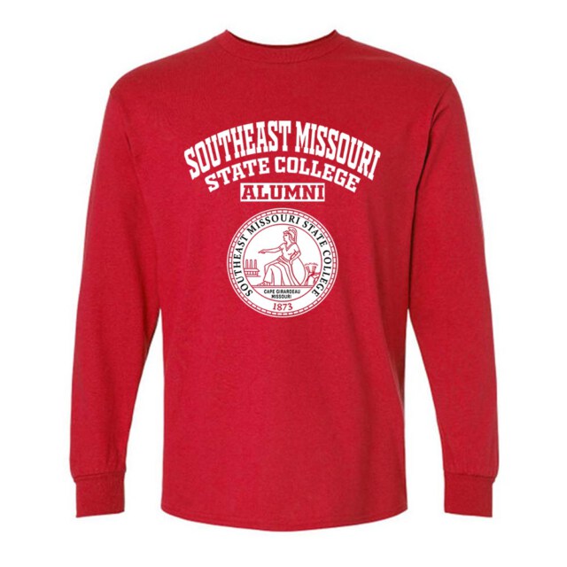 Southeast Missouri State College seal MO LG Alumni Long Sleeve