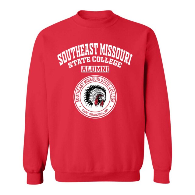 Southeast Missouri State College Indians MO LG Alumni Sweatshirt
