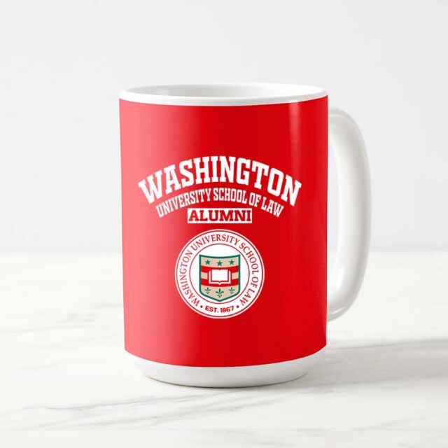 Washington University School of Law MO LG Alumni Mug