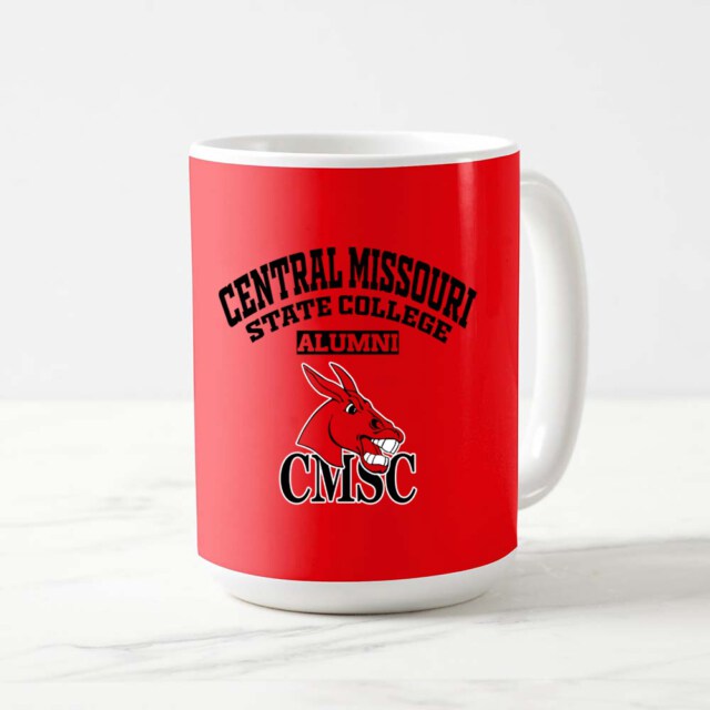 Central Missouri State College Mules MO LG Alumni Mug