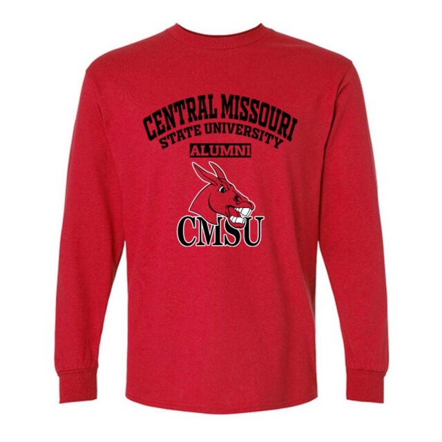 Central Missouri State University Mules MO LG1 Alumni Long Sleeve