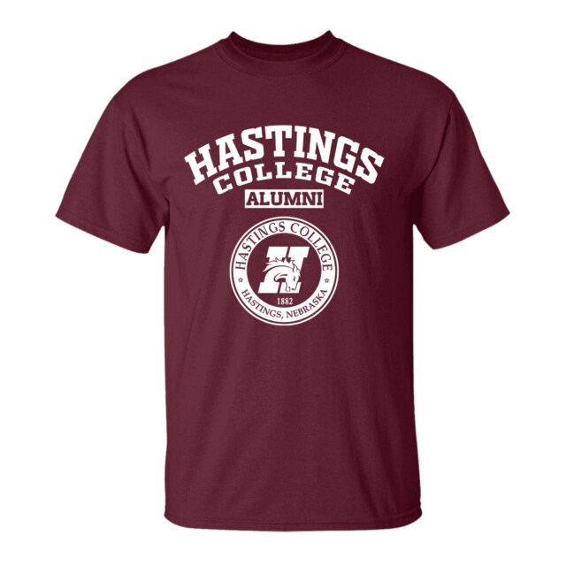 Hastings College Broncos NE LG Alumni T Shirt