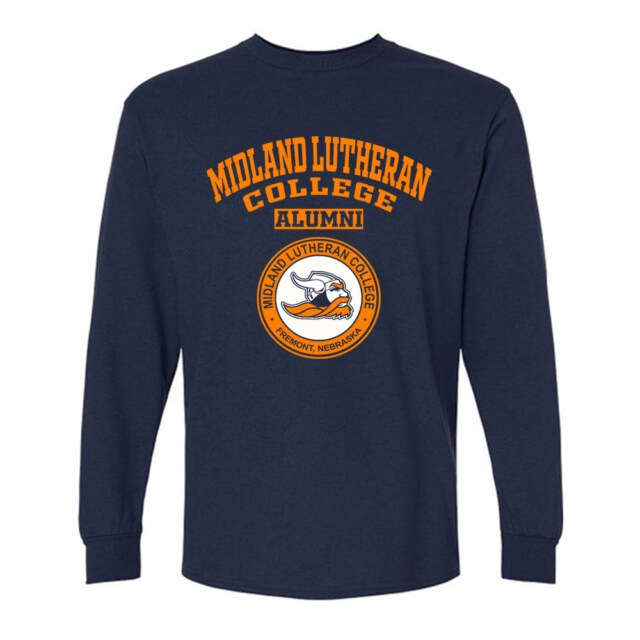 Midland Lutheran College Warriors NE LG Alumni Long Sleeve