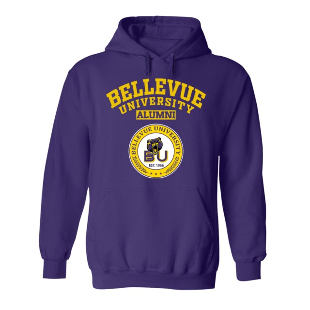 Bellevue University Bruins NE LG Alumni Hoodie