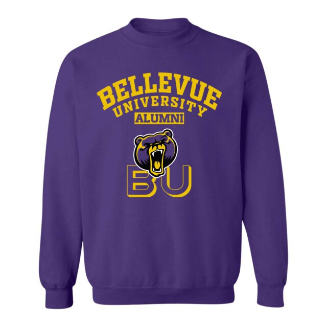 Bellevue University NE LG Alumni Sweatshirt