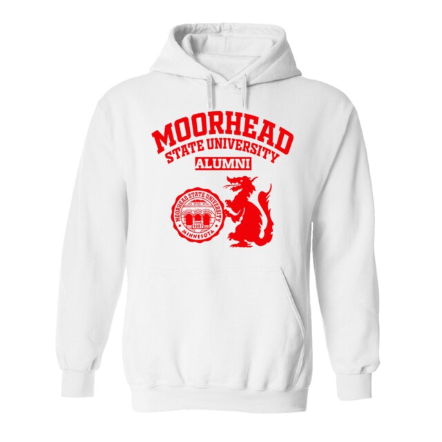 Moorhead State University Light MN LG Alumni Hoodie