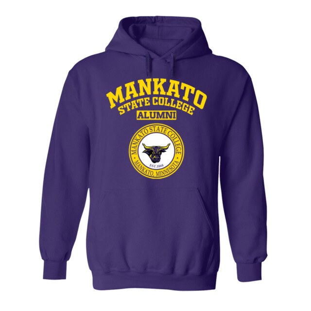 Mankato State College MN LG Alumni Hoodie