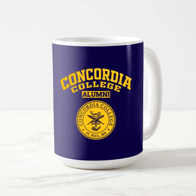 Concordia College Dark MN LGO Alumni Mug