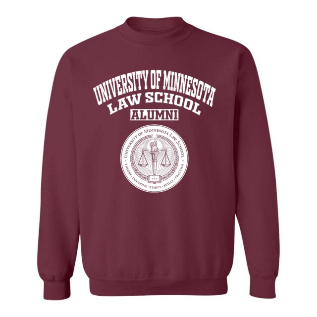 University of Minnesota Law School MN LG Alumni Sweatshirt