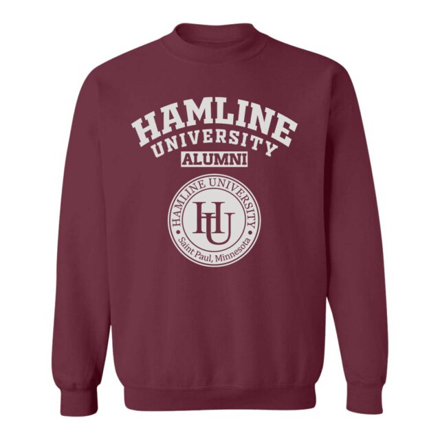 Hamline University MN LG Alumni Sweatshirt