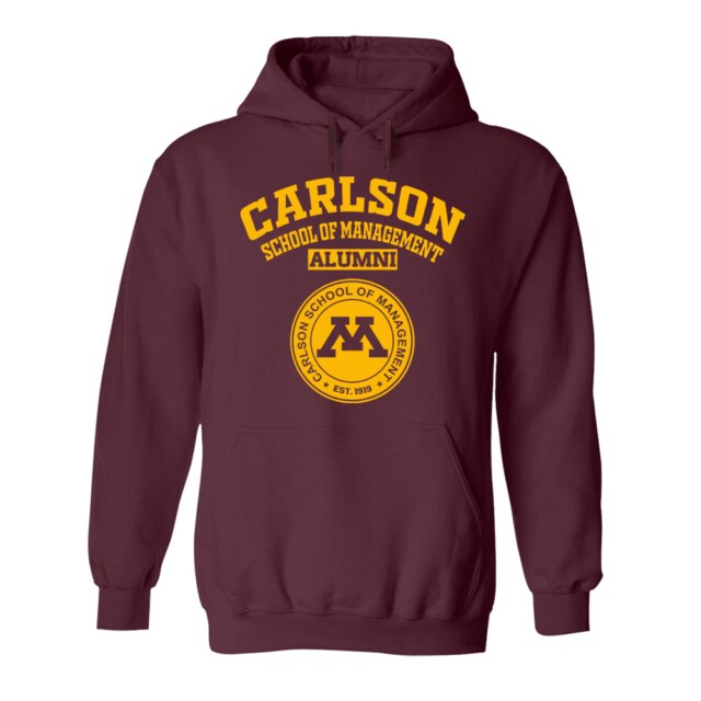 Carlson School of Management Dark MN LG Alumni Hoodie