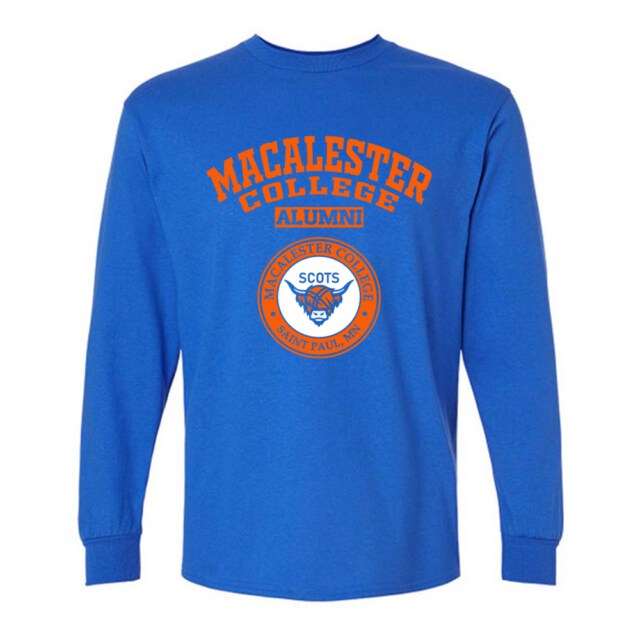 Macalester College Dark MN LG Alumni Long Sleeve
