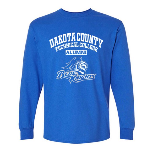 Dakota County Technical College Knights MN LG Alumni Long Sleeve