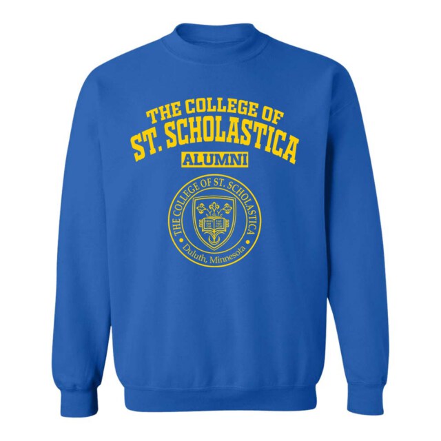 The College of St Scholastica MN LG Alumni Sweatshirt