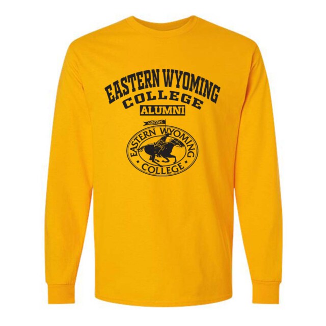 Eastern Wyoming College Light WY LG Alumni Long Sleeve