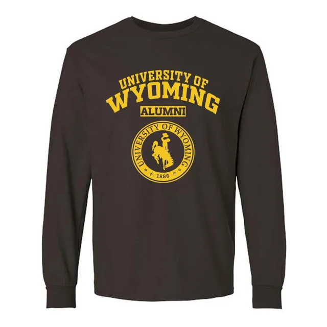 University of Wyoming Dark WY LG Alumni Long Sleeve