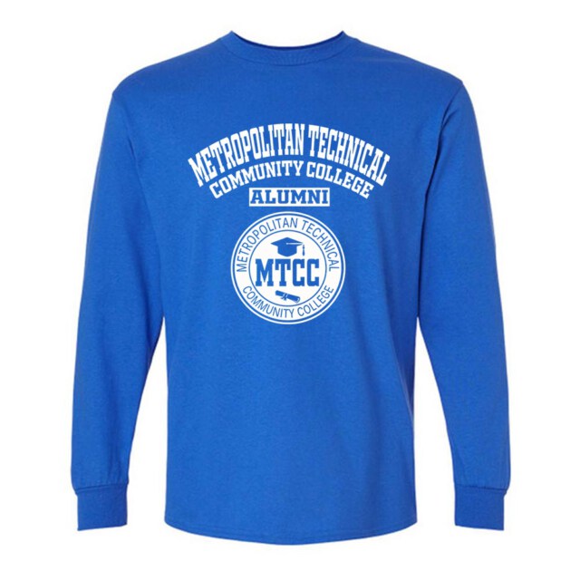 Metropolitan Technical Community College seal NE LG Alumni Long Sleeve