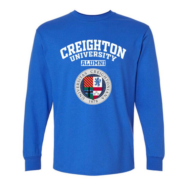 Creighton University seal NE LG Alumni Long Sleeve