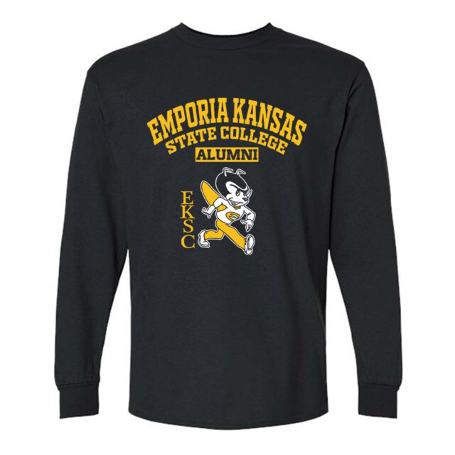 Emporia Kansas State College KS LG Alumni Long Sleeve