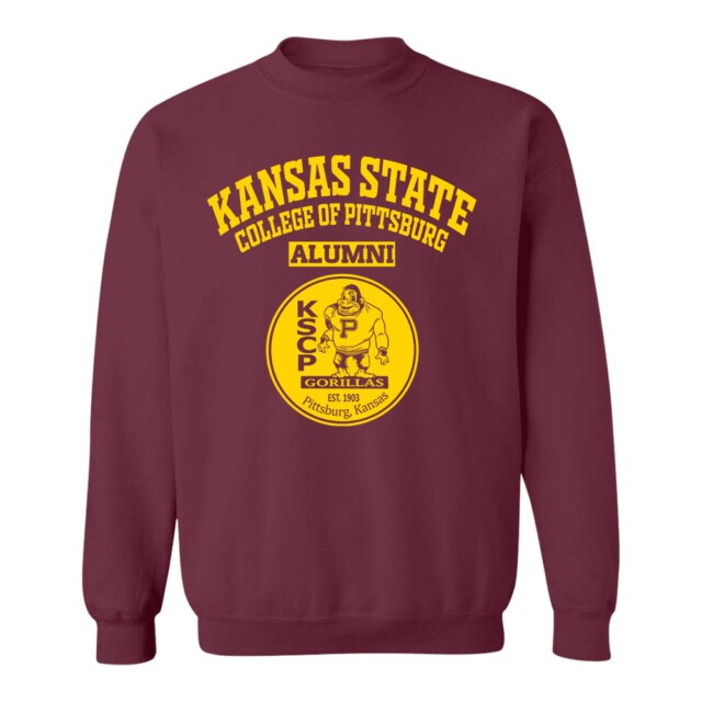 Kansas State College of Pittsburg KS LG Alumni Sweatshirt