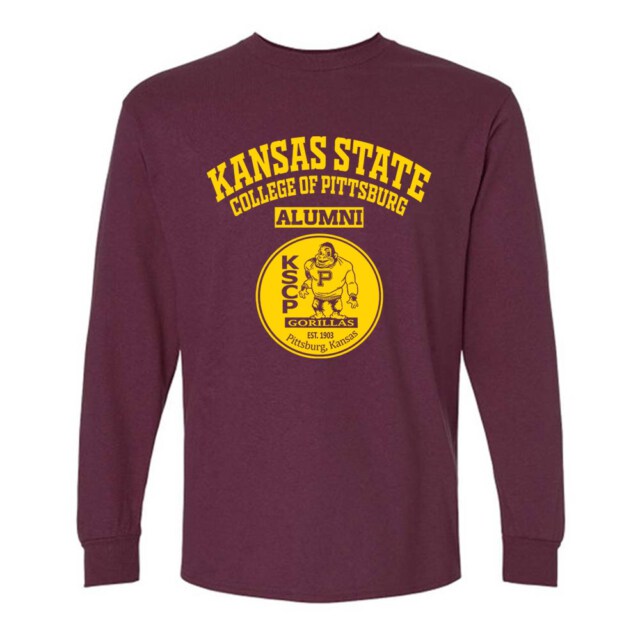 Kansas State College of Pittsburg KS LG Alumni Long Sleeve