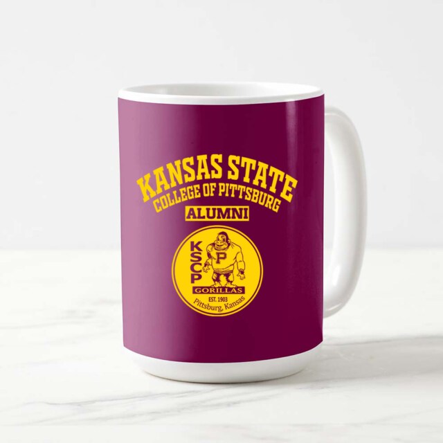 Kansas State College of Pittsburg KS LG Alumni Mug